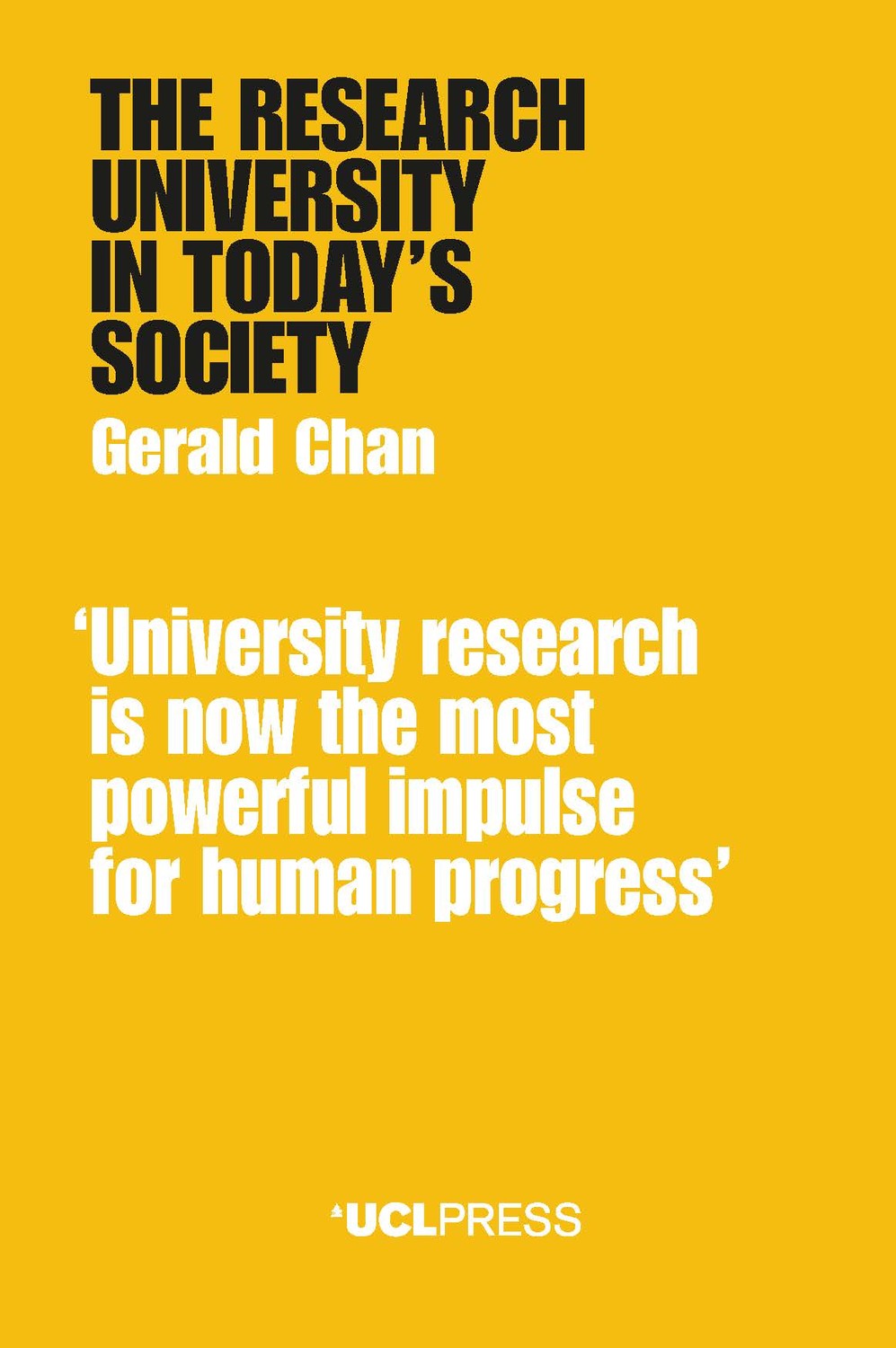 The Research University in Today’s Society