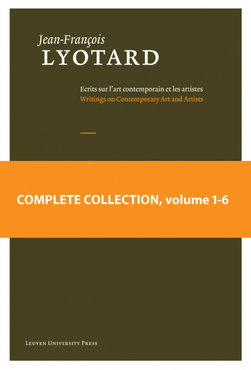 COMPLETE COLLECTION Jean-François Lyotard