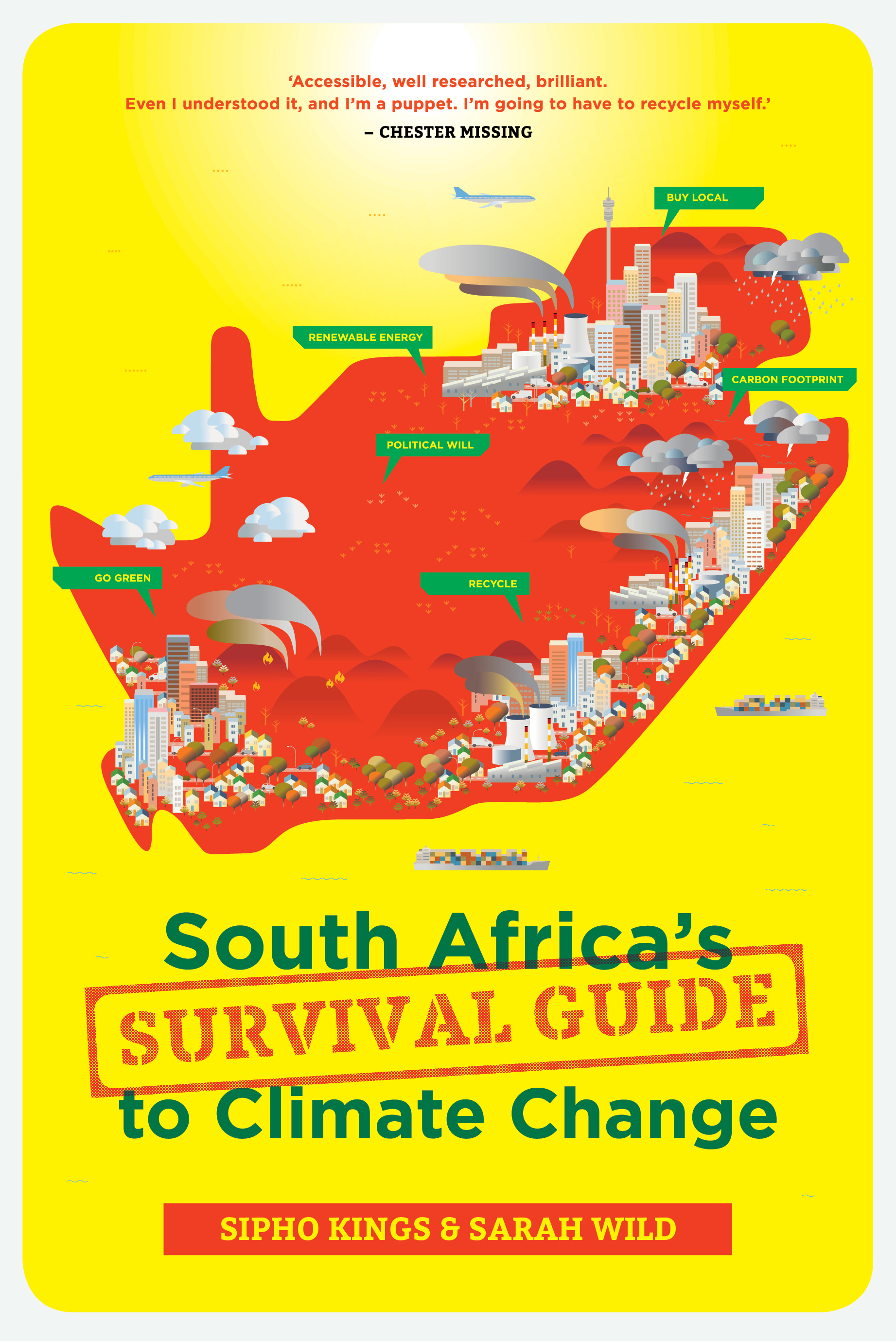 Book cover for South Africa's Survival Guide to Climate Change
