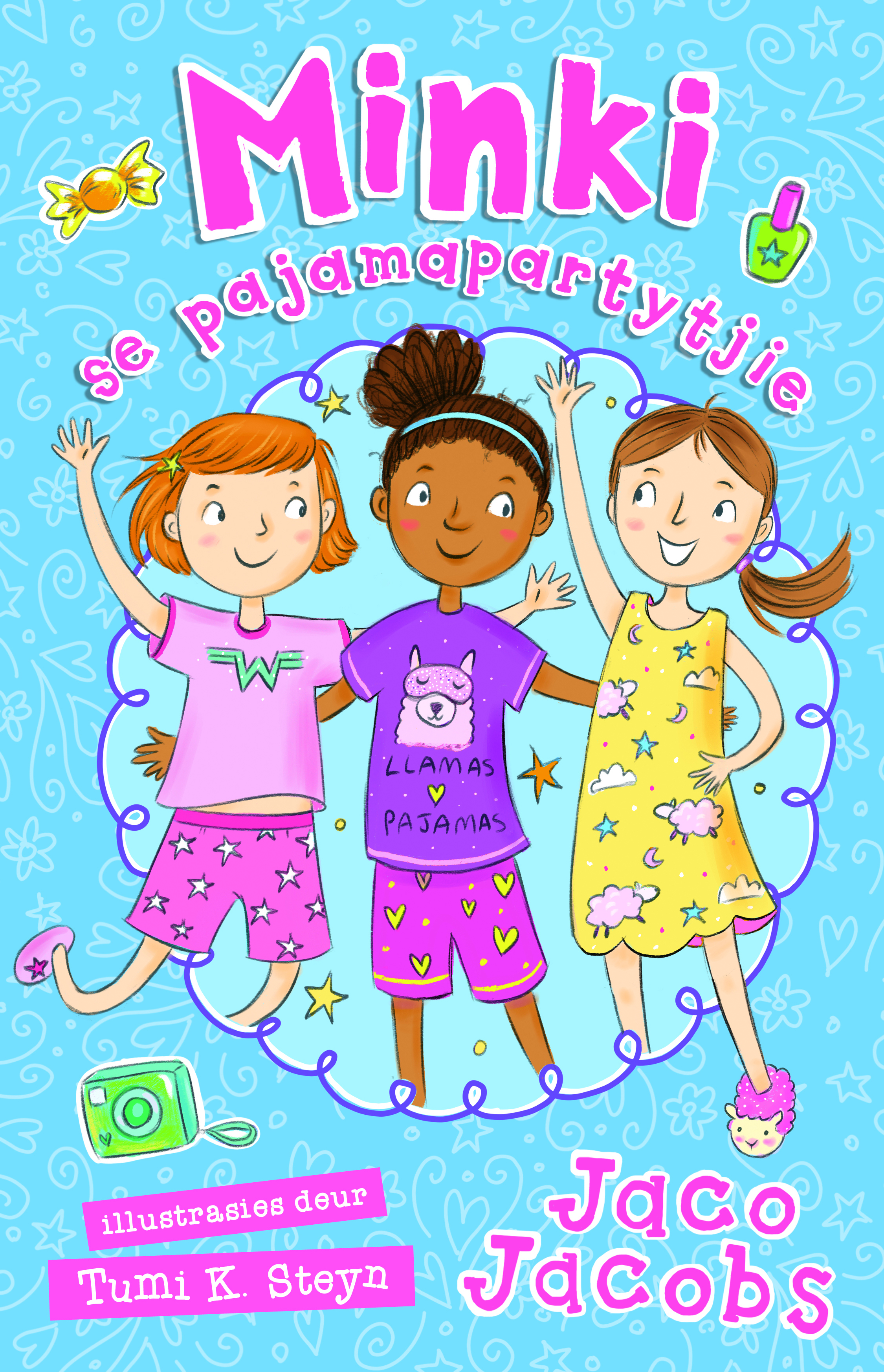 Book cover for Minki Se Pajamapartytjie