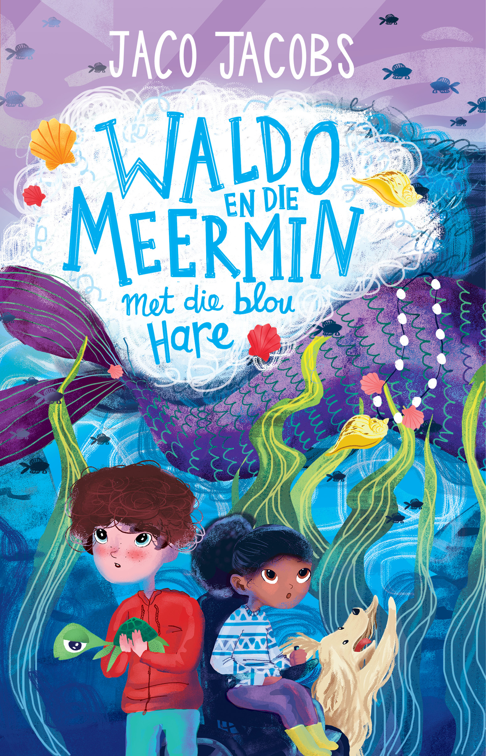 Waldo en die meermin met die blou hare book cover