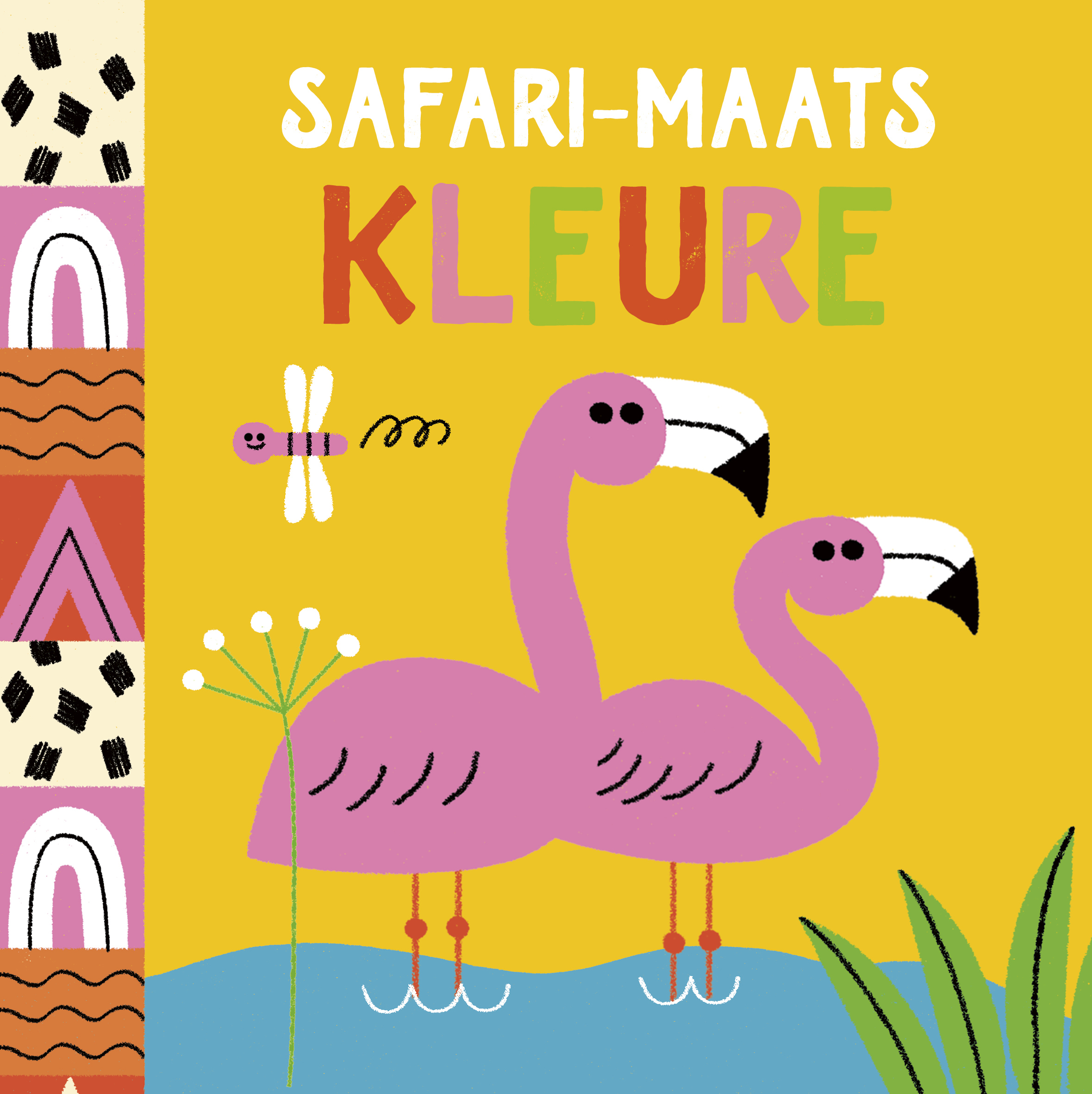 Book cover for Legkaart en leer: Safari-maats Kleure