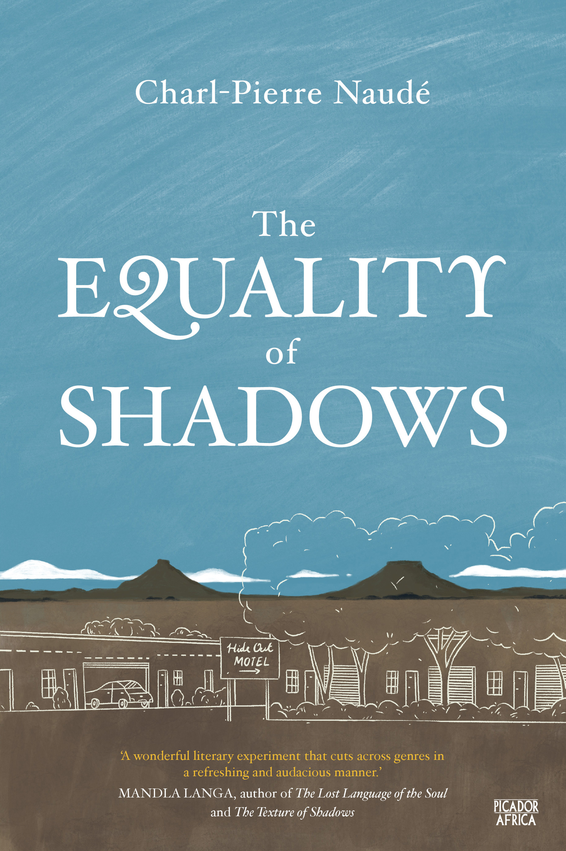 Book cover for The Equality of Shadows by Charl-Pierre Naudé