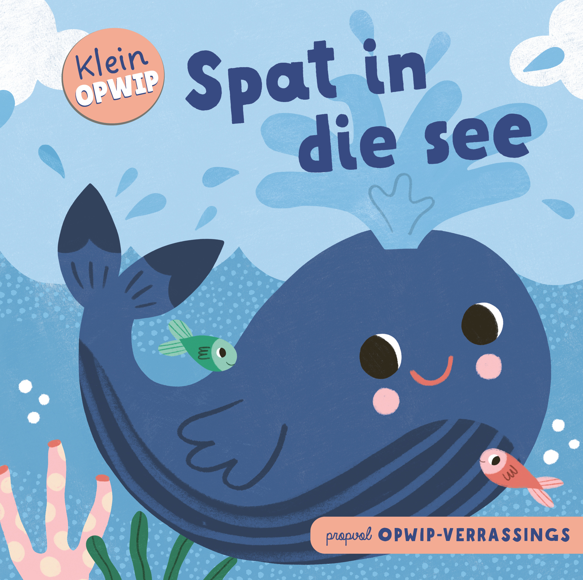 Book cover for Klein Opwip
