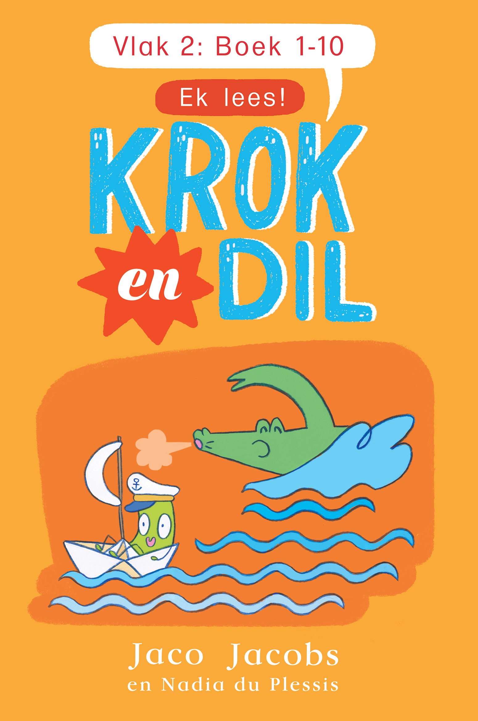 Book cover for Krok en Dil Vlak 2 (Boeke 11-20)