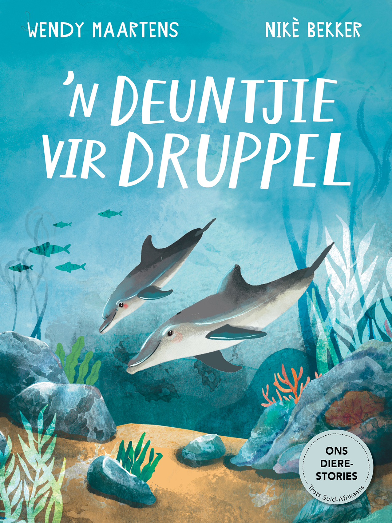 Book cover for ’n Deuntjie vir Druppel