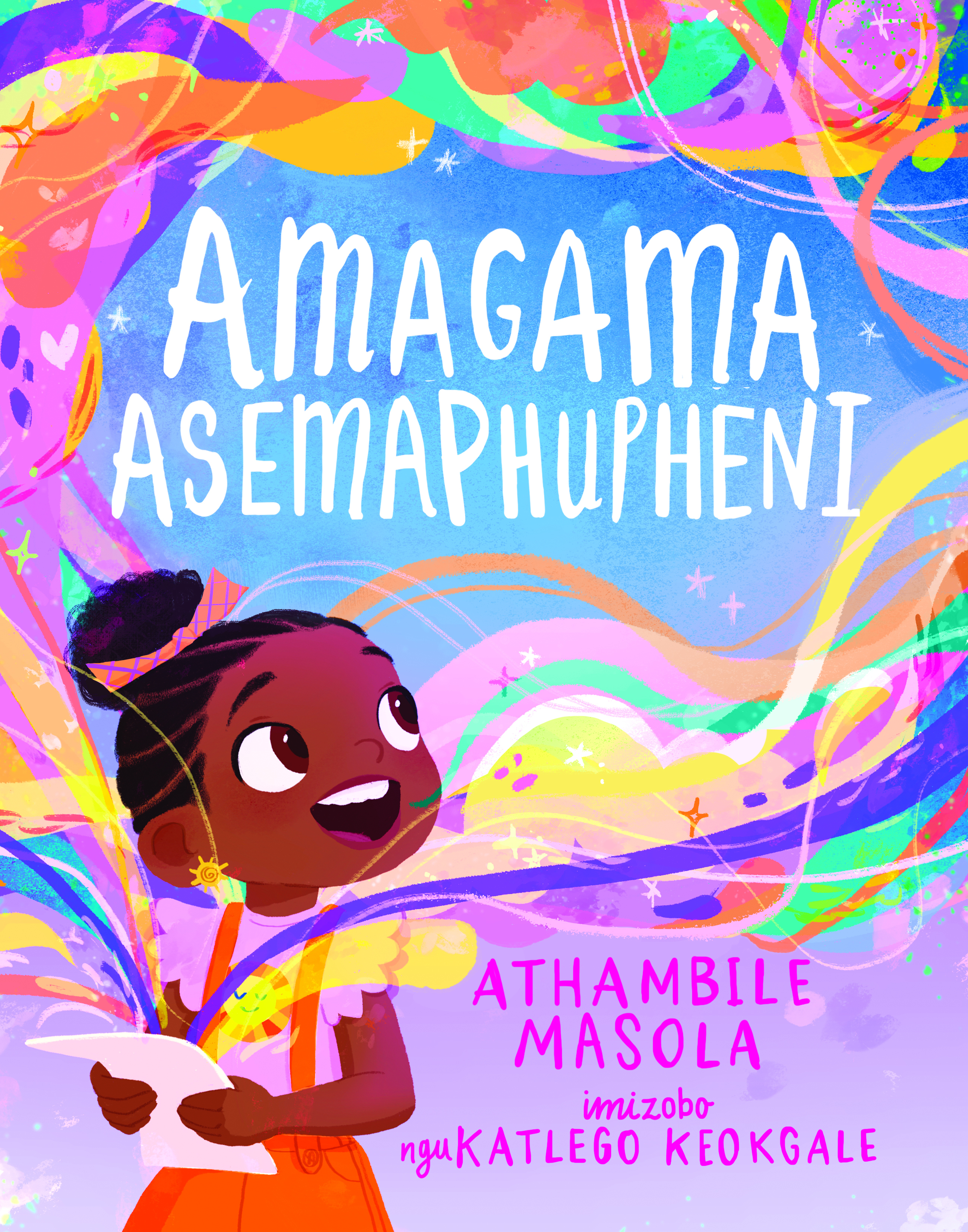 Book cover for Amagama Asemaphupheni