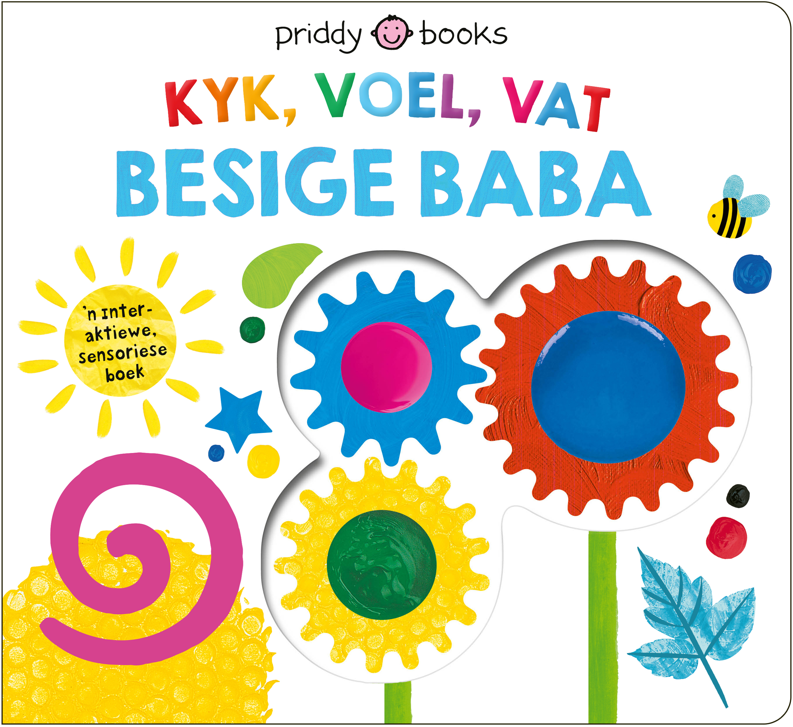 Book cover for Kyk, Voel, Vat: Besige baba