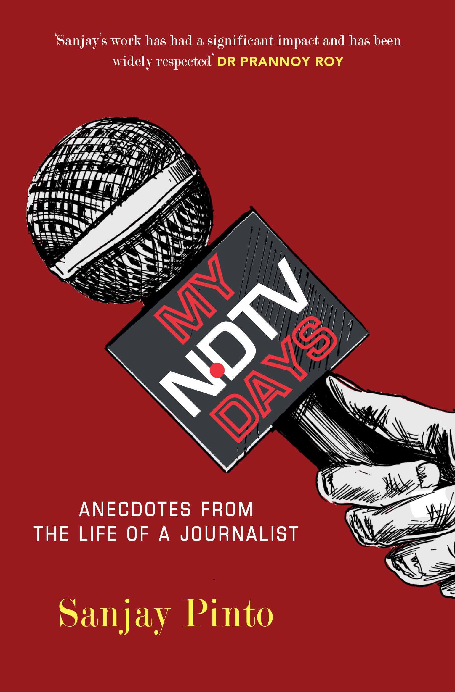 Book cover for My NDTV Days