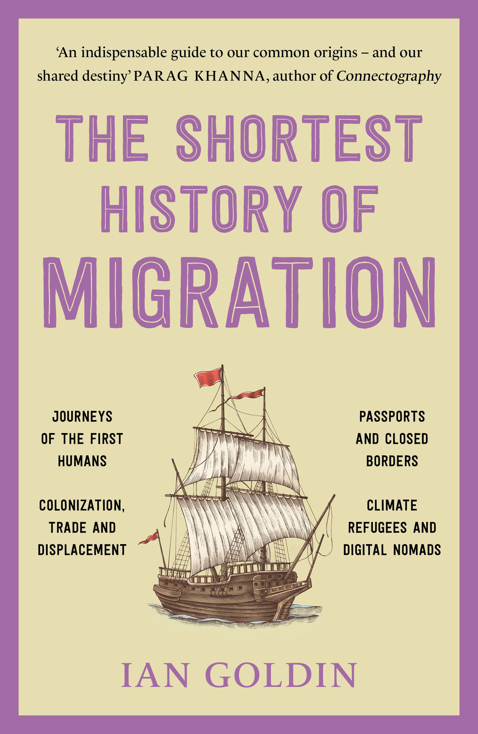 Book cover for The Shortest History of Migration